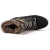 image:imageGLOBALWIN Womens Platform Wedge Sneakers Outdoor AntiSlip Winter Snow Hiking Furry Ankle Boots for Women21yy02 Black1