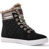 image:imageGLOBALWIN Womens Platform Wedge Sneakers Outdoor AntiSlip Winter Snow Hiking Furry Ankle Boots for Women21yy02 Black1