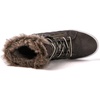 image:imageGLOBALWIN Womens Platform Wedge Sneakers Outdoor AntiSlip Winter Snow Hiking Furry Ankle Boots for Women21yy02 Grey1