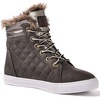 image:imageGLOBALWIN Womens Platform Wedge Sneakers Outdoor AntiSlip Winter Snow Hiking Furry Ankle Boots for Women21yy02 Grey1