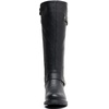 image:imageGLOBALWIN Womens Quilted Knee High Boots For Women Low Heel Comfortable Fashion Riding Boots19yy01black