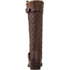 image:imageGLOBALWIN Womens Quilted Knee High Boots For Women Low Heel Comfortable Fashion Riding Boots19yy01brown