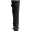 image:imageGLOBALWIN Womens Quilted Knee High Boots Low Heel Comfortable Fashion Dressy Riding Boots For Women19yy03black