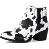 image:imageGLOBALWIN Womens Cowgirl Boots Pull On Ankle Booties21yy01 Cow
