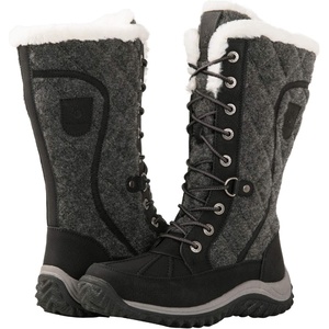 image:imageGLOBALWIN Womens Mid Calf Winter Snow Boots1913blackGrey