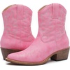 image:imageGLOBALWIN Cowboy Boots For Women Cute Cowgirl Boots Womens Western Boots With Embroidery Side Zipper Chunky Heel23yy16 Pink