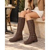 image:imageGLOBALWIN Womens Knee High Boots Comfortable Boots For Women16yy25brown