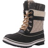 image:imageGLOBALWIN Womens Waterproof Winter Boots Snow Boots For Women1910 BlackBeige